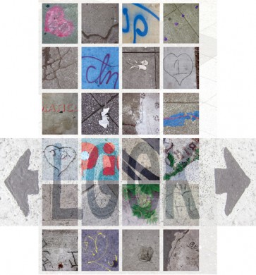 'Look'  |  BART station poster 34 x 50  |  panel 3